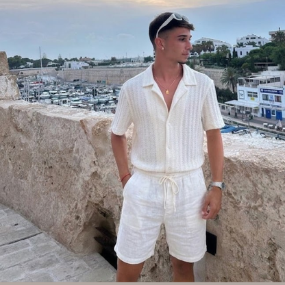 Amalfi Premium Leinenshorts