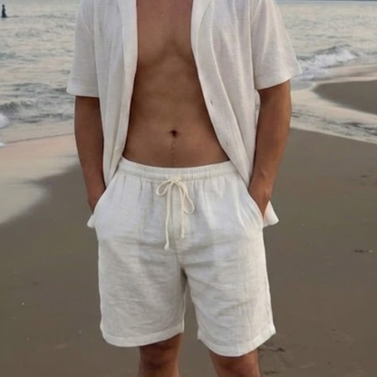 Amalfi Premium Leinenshorts