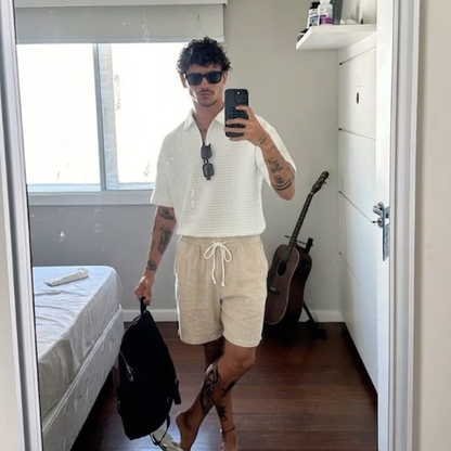 Amalfi Premium Leinenshorts