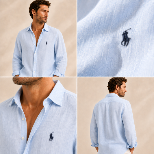 Klassisches Leinenhemd Capri