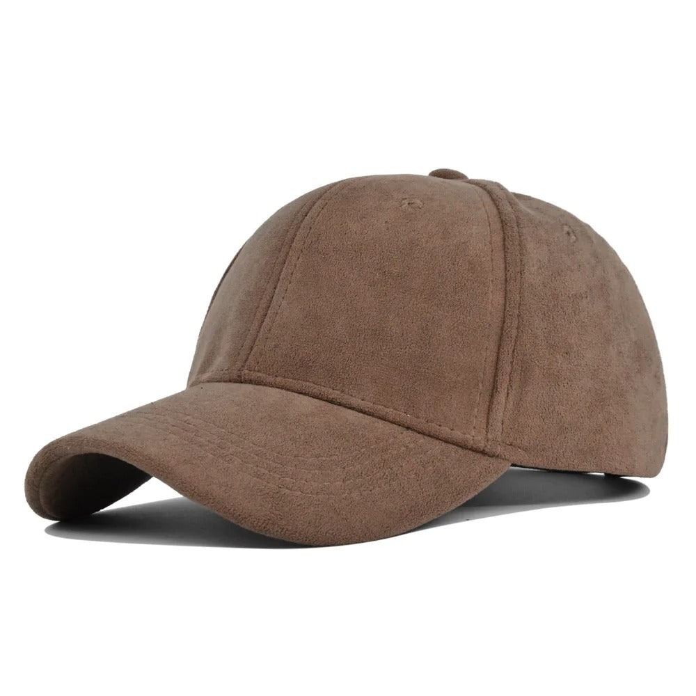 Siena Retro Suede Baseball Cap