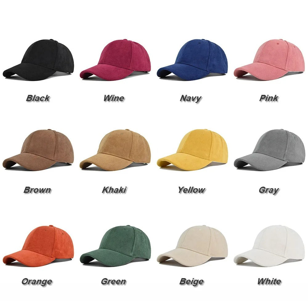 Siena Retro Suede Baseball Cap