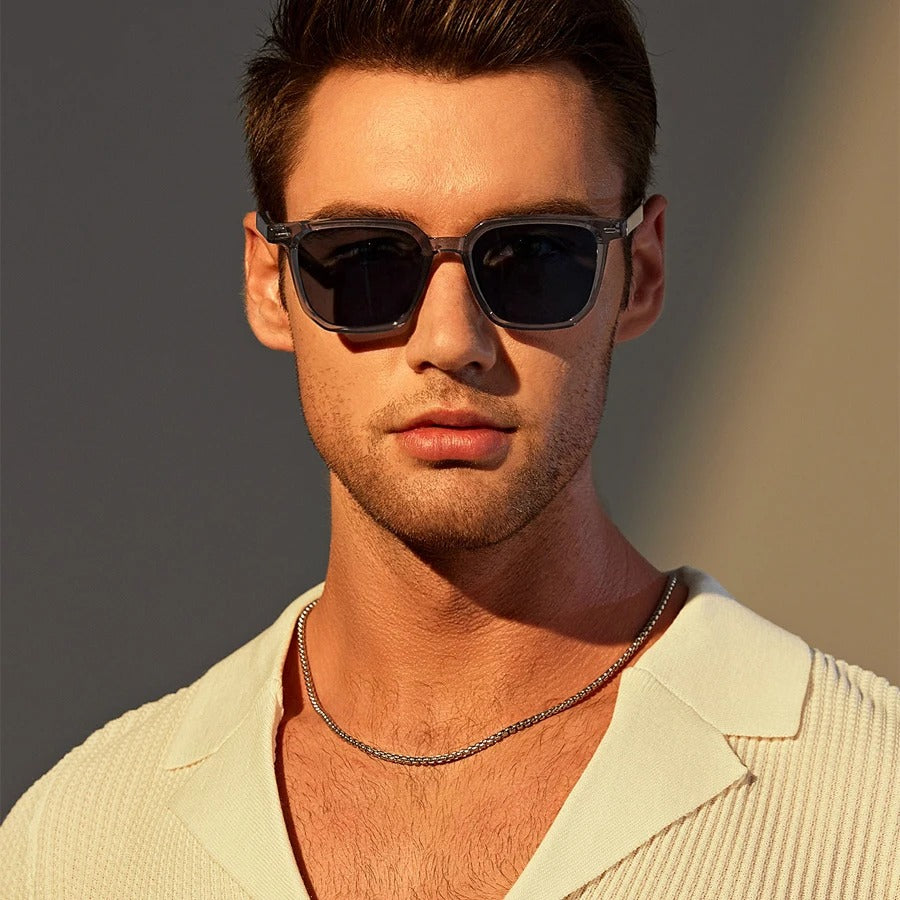 Riviera Retro Square Sunglasses