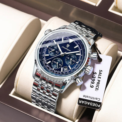 Monaco Chronograph Stainless Steel Watch
