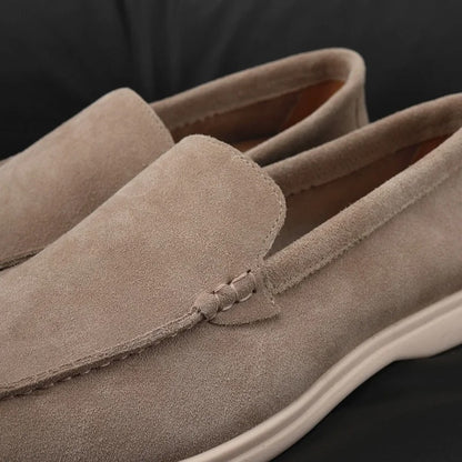 Men suede leather moccasins