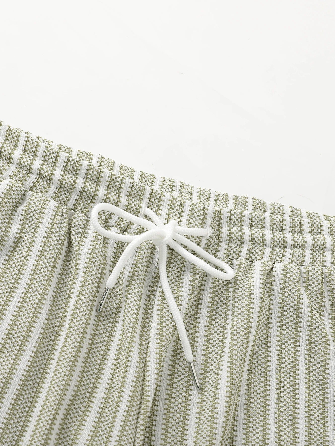 Theo Vertical Striped Shirt & Shorts Co-Ord Set