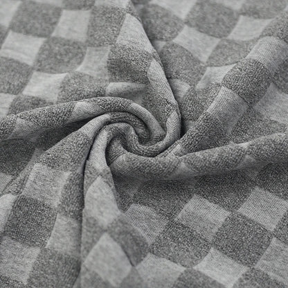 Kai Textured Check Oversized T-Shirt & Shorts Co-Ord Set