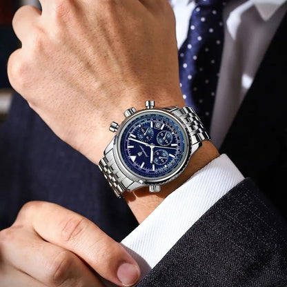 Monaco Chronograph Stainless Steel Watch