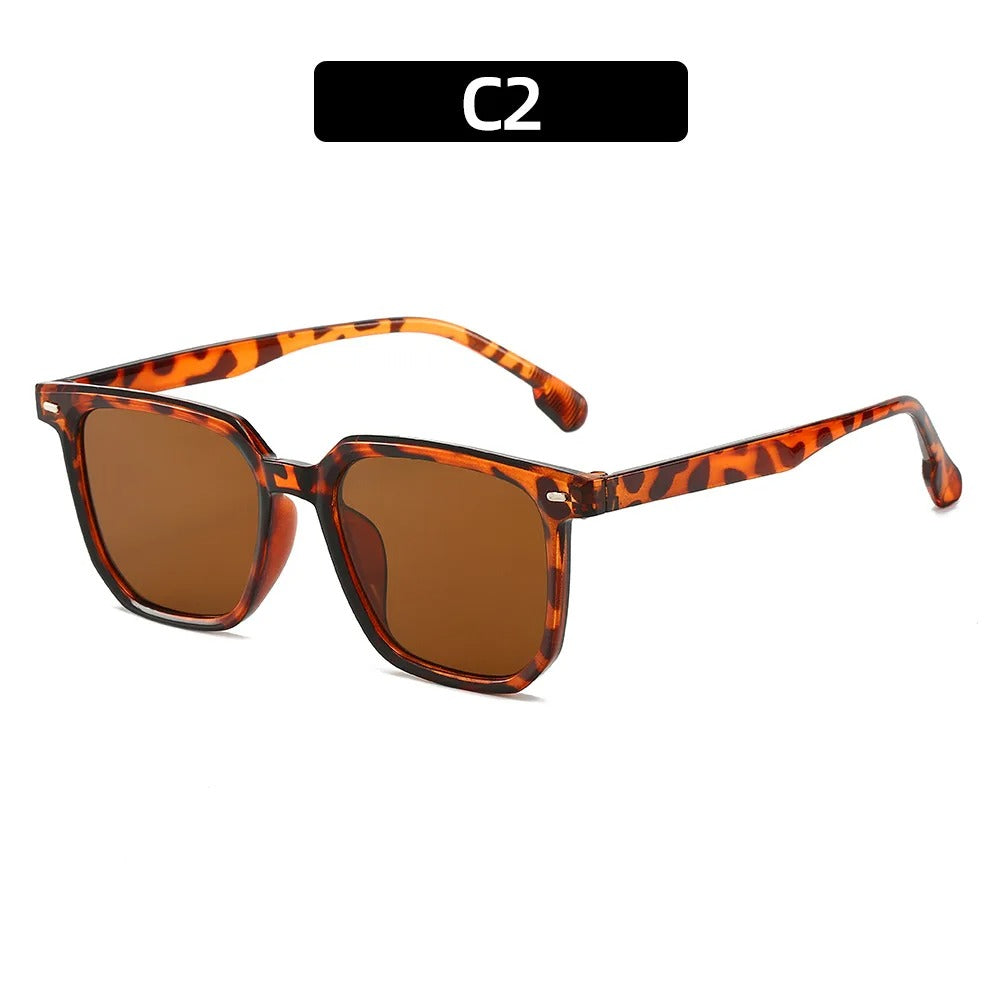 Riviera Retro Square Sunglasses